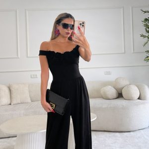 אוברול ריטה פרחים