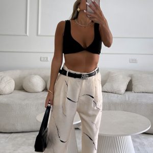 מכנס טומי פרינט