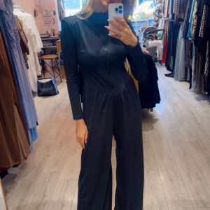 אוברול פיור שחור