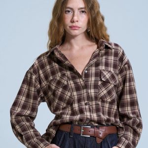 חולצת איזבל חום