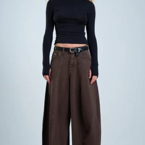 ג'ינס נאיה חום